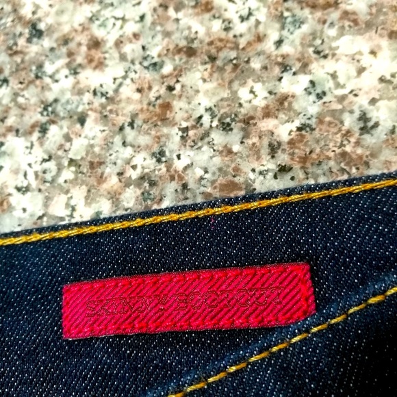 BANANA REPUBLIC Women’s Limited Edition Dark Wash Skinny Bootcut Jeans Size 28 - Picture 7 of 10